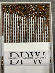 JS-009 Metallic Special Stones Rectangular