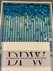Special Stones AB3844 Aurora Borealis Square