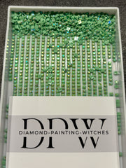 Special Rhinestones AB954 Aurora Borealis Square