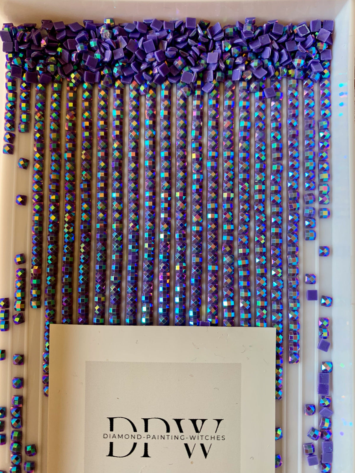 Special stones AB3746 Aurora Borealis Square