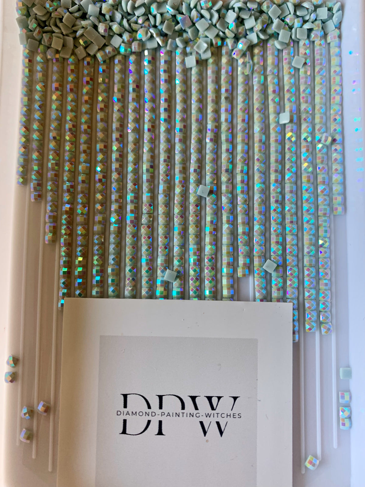 Special stones AB3747 Aurora Borealis Square