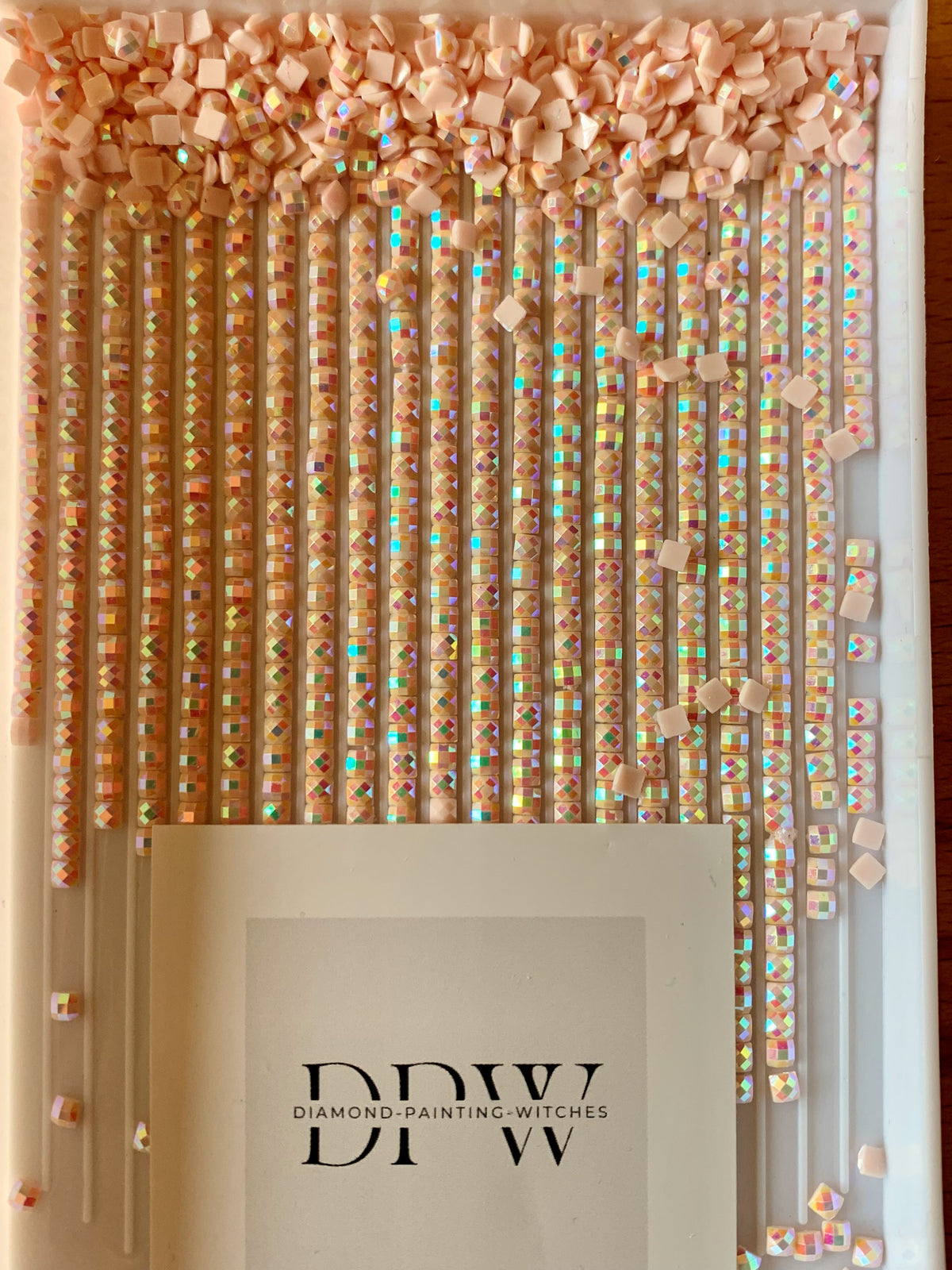 Special stones AB819 Aurora Borealis Square