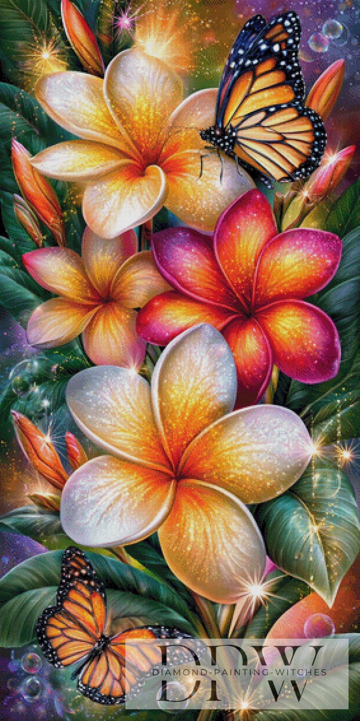Monarch im Blumenmeer by CreatiVart mit 400 Farben