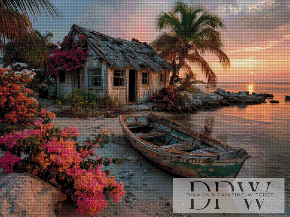 Lost Caribbean House by QN 210 Colors