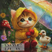 Zusammen im Regen by Elly_A.I mit 300 Farben