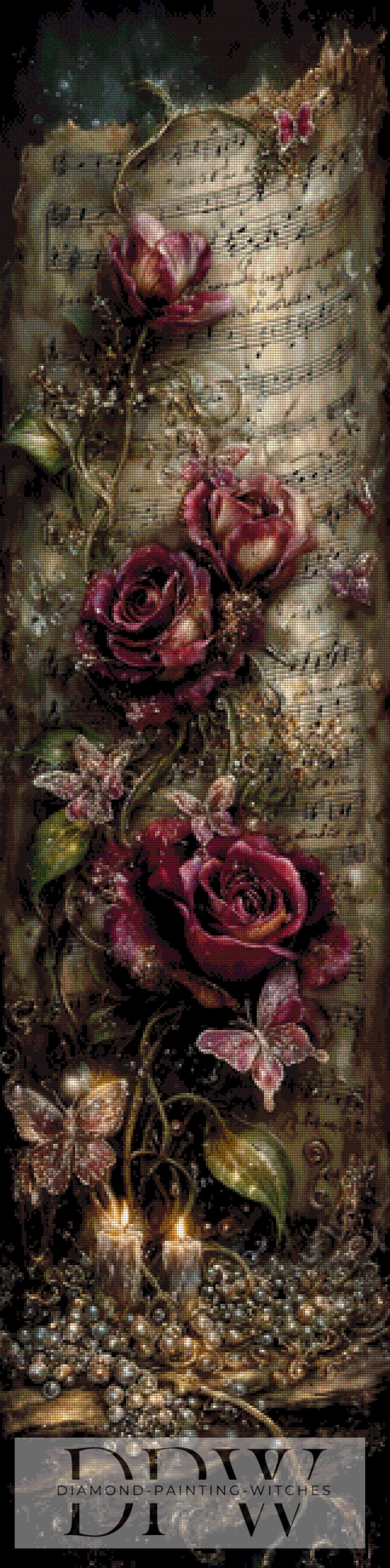 Pixxel PicsによるRed Roses Symphonie（230色）