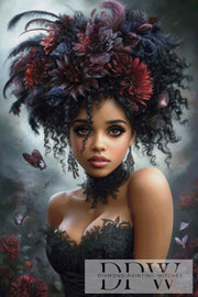 Coiffe Florale by QN with 160 colors