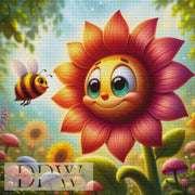 CreatiVart作「Crazy Flower」、340色