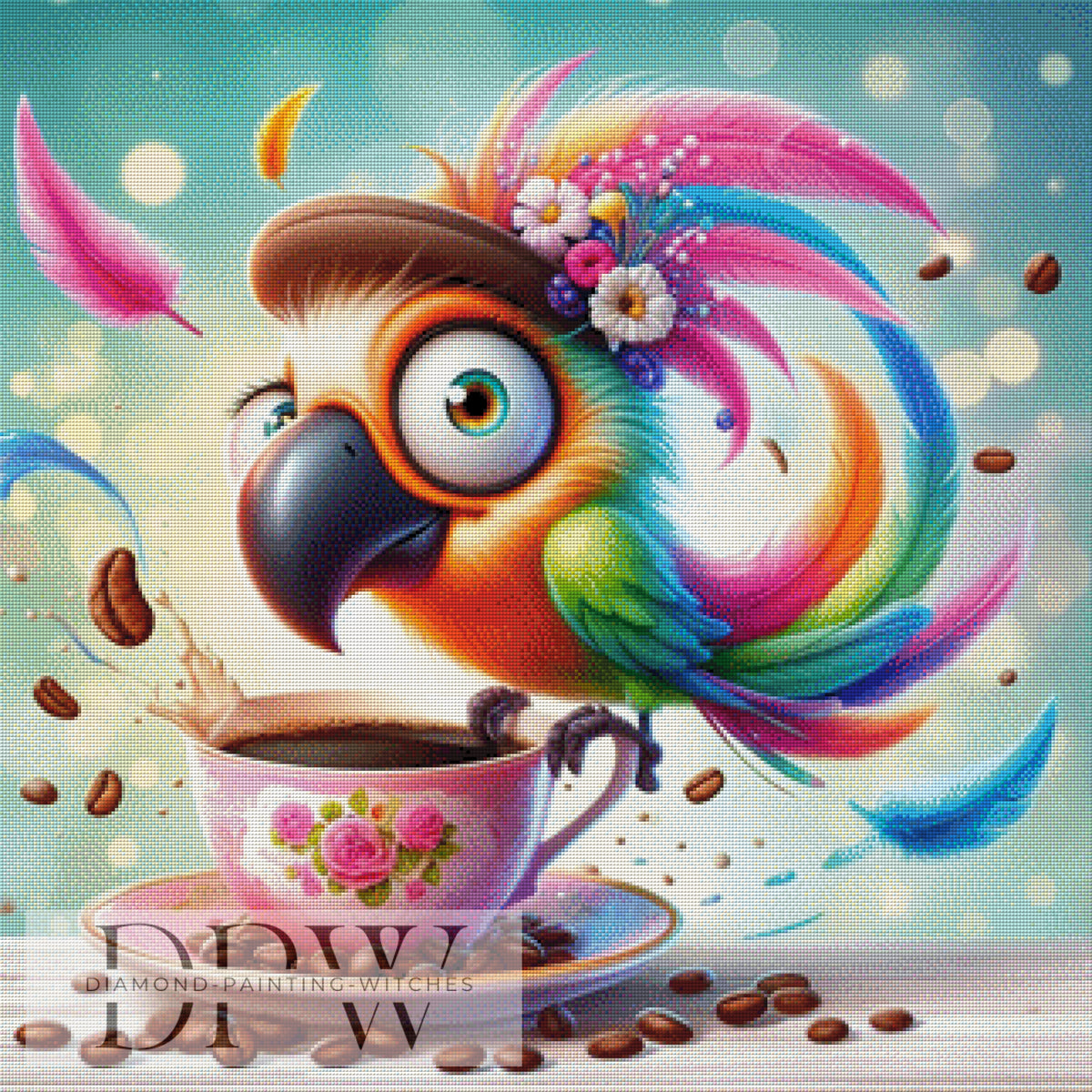 CreatiVartによるKoffein Karlchen、370色展開