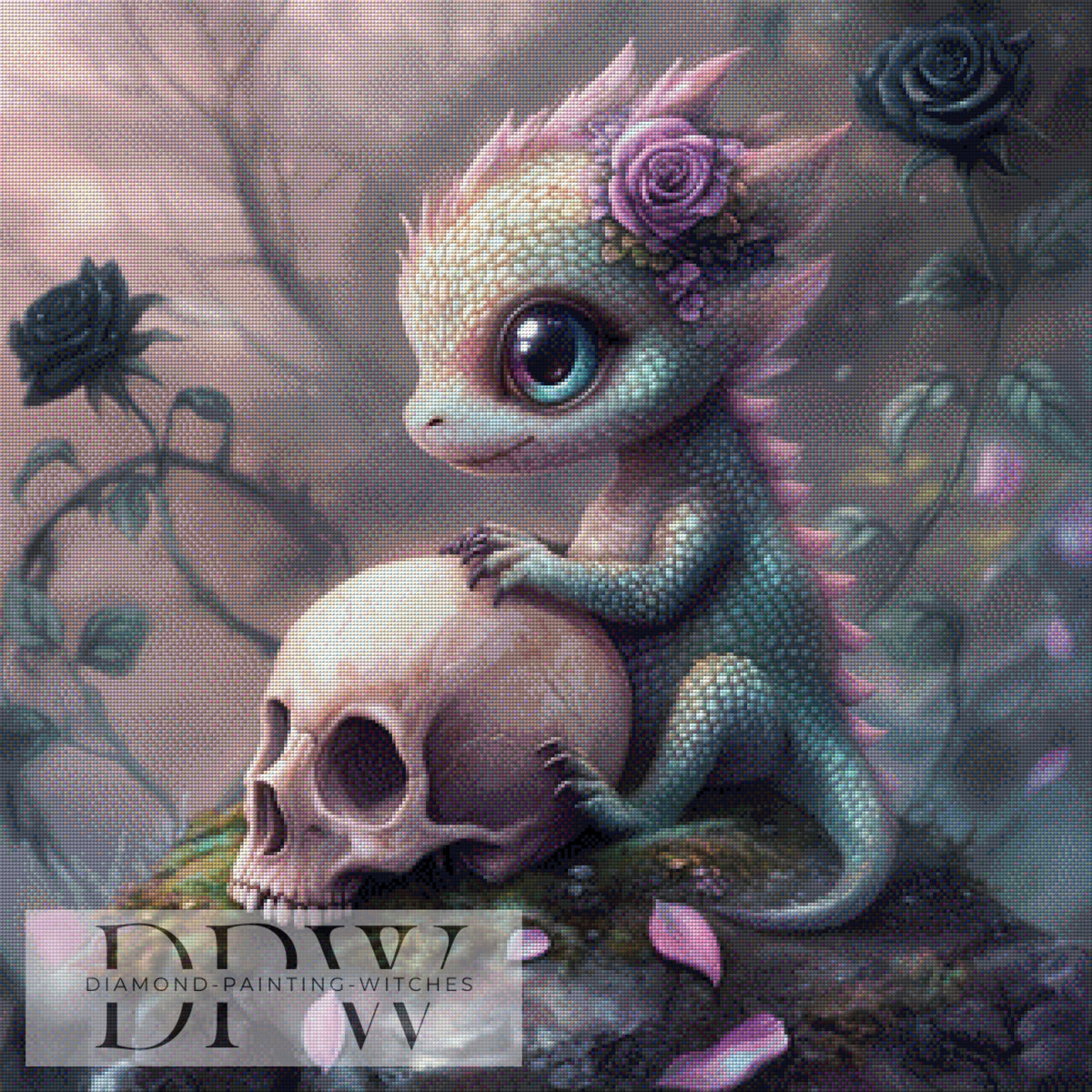 Kleiner Drache Kaida by Elly_A.I mit 170 Farben
