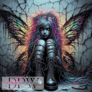 Blue Witch by Artifey, 70x90cm with 110 colors DPW-417