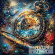 Cosmic Timekeeper by Catill with 350 colors