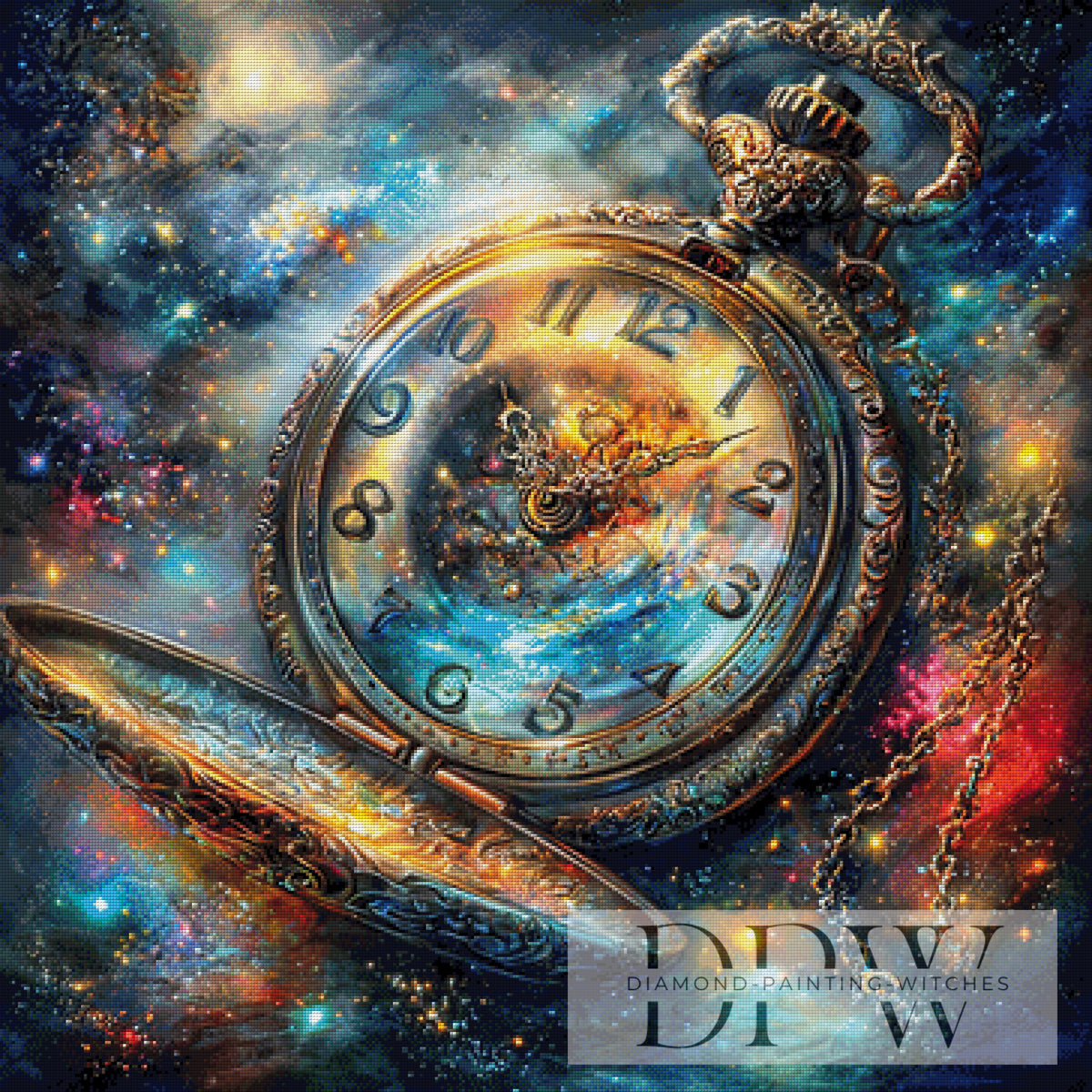 Cosmic Timekeeper by Catill with 350 colors