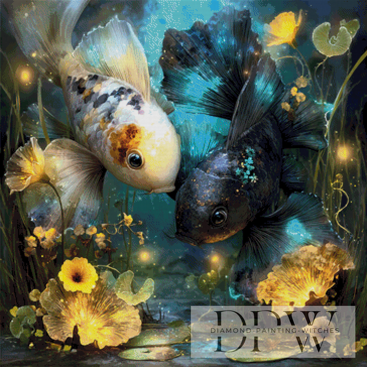 Yin & Yang of the Sea by Casalla Vendetta mit 250 Farben