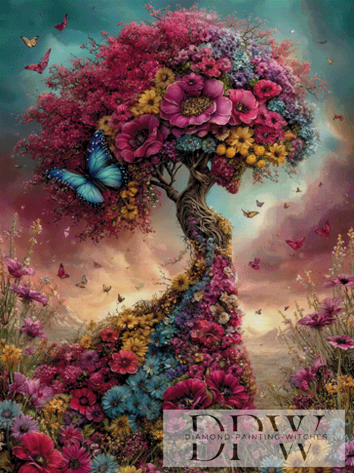 Fantastic Tree by QN with 300 colors