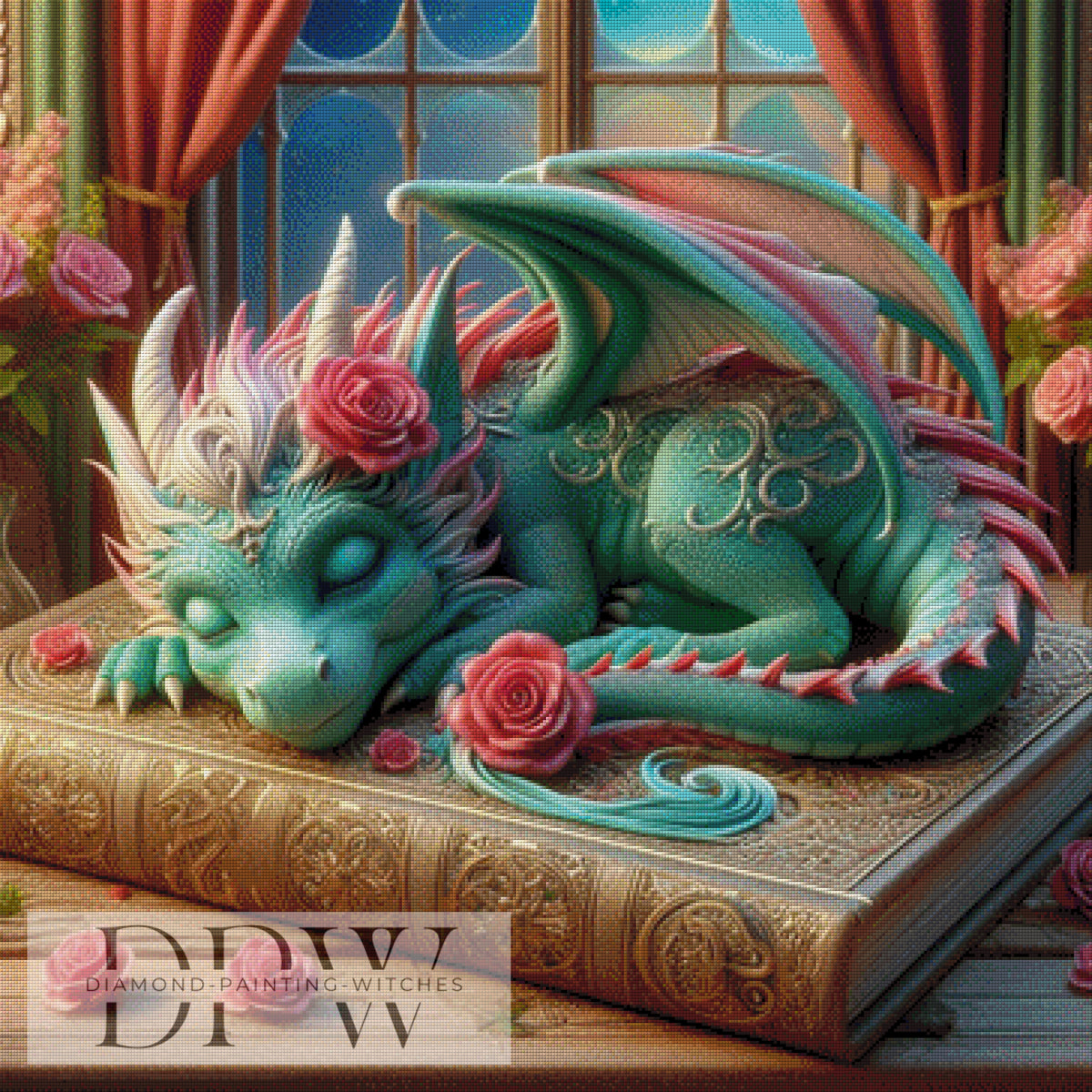 Sleeping Fauchi by Casalla Vendetta, mit 335 Farben