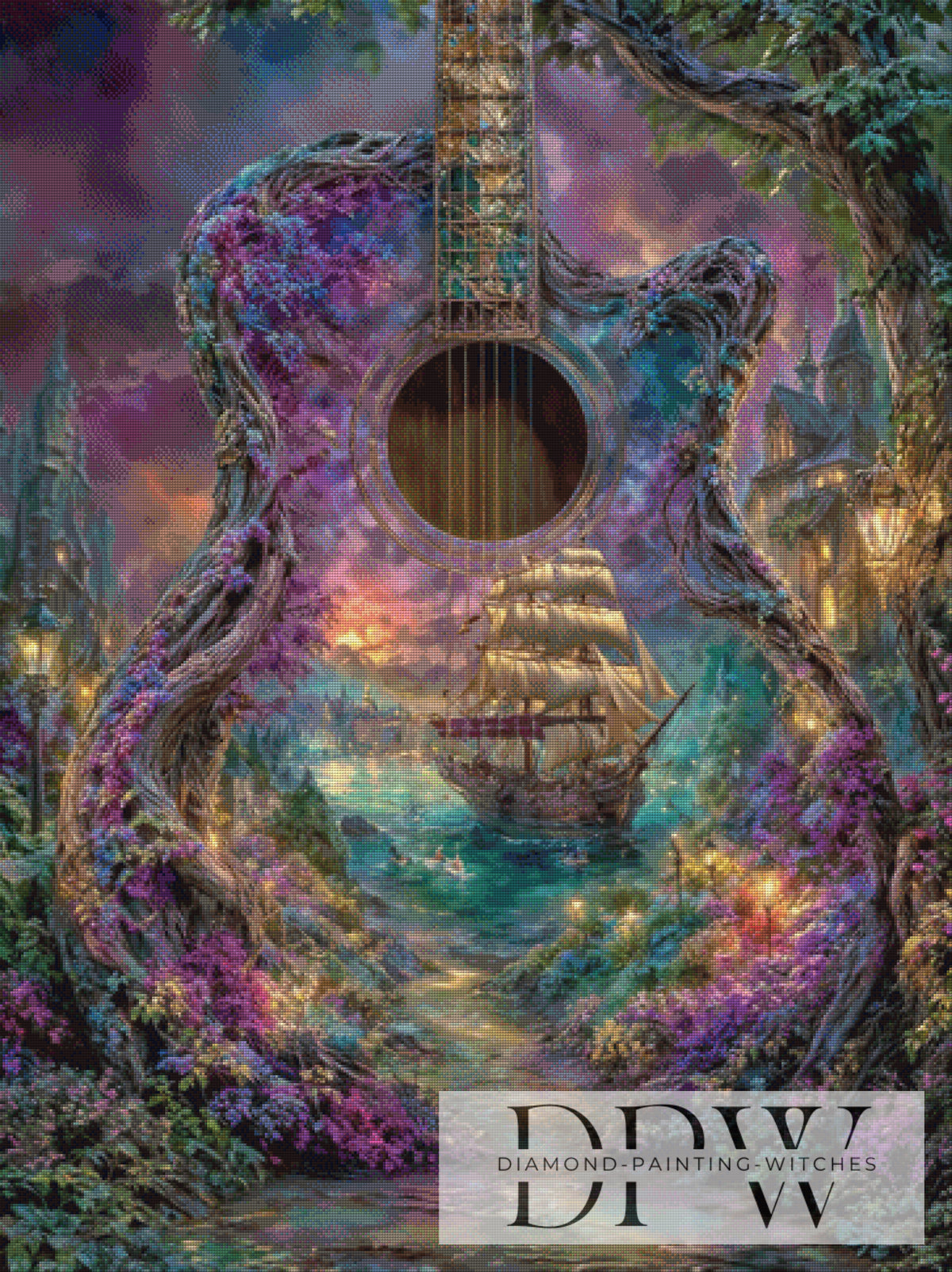 Sailors Guitar by Pixxel Pics with 230 colors