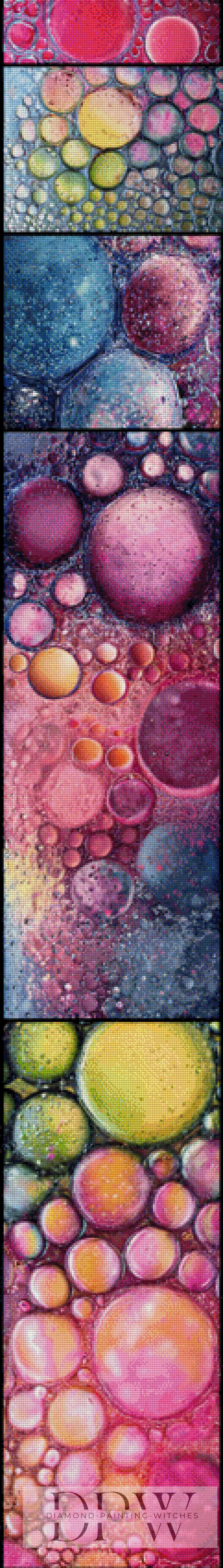 Rainbow Bubbles II by theA.art mit 350 Farben