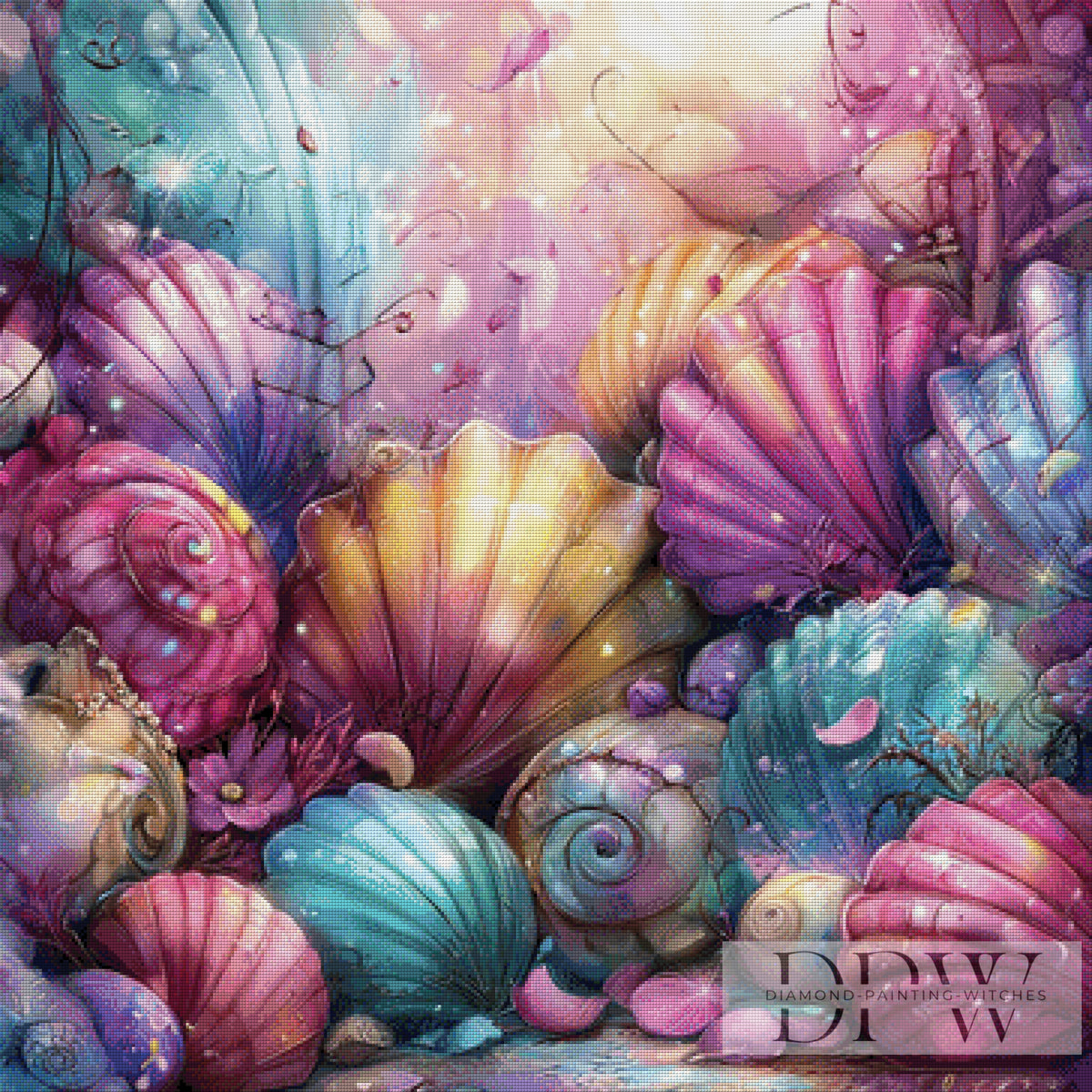 Bunte Muscheln II by Elly_A.I mit 290 Farben