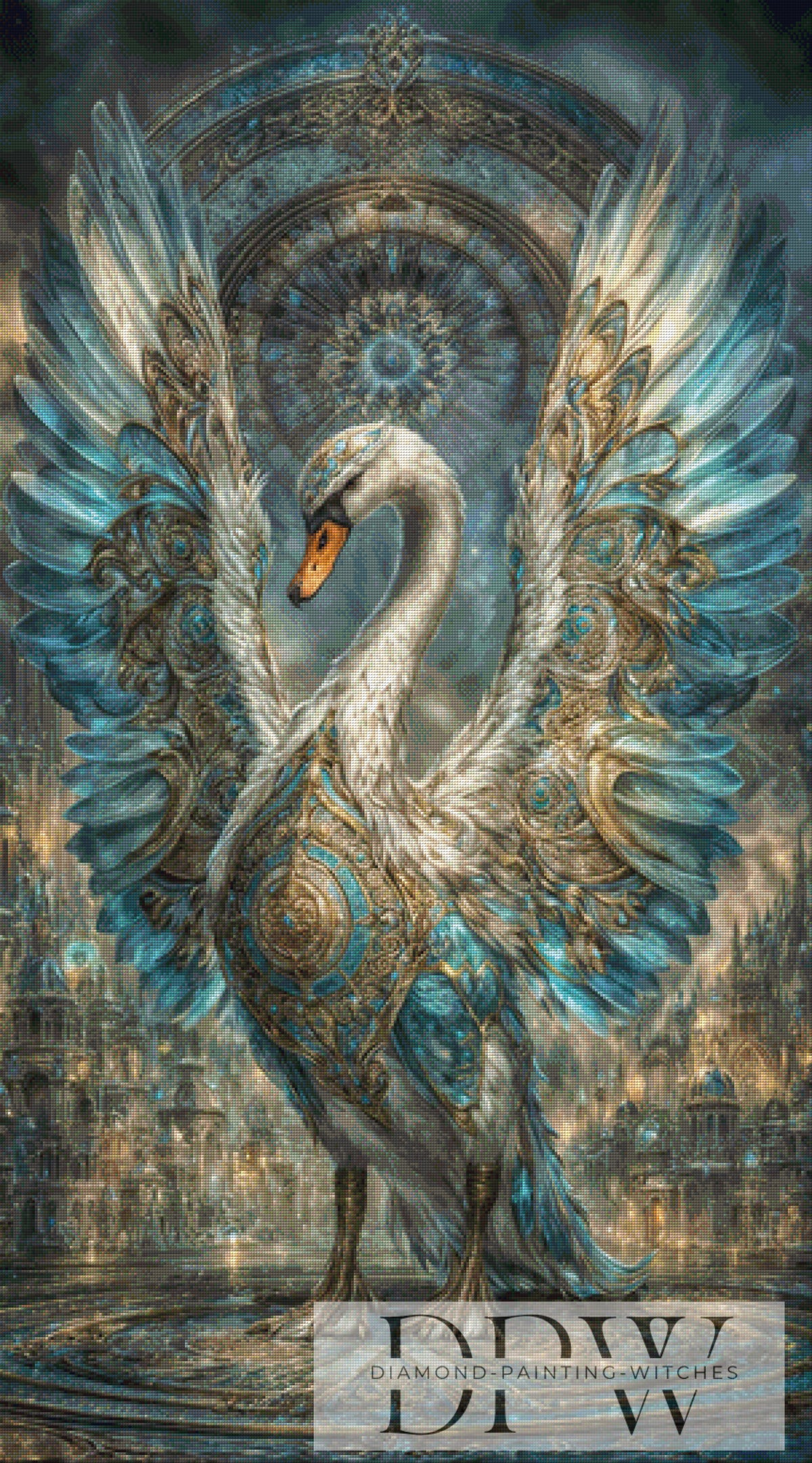 Orient Swan by Pixxel Pics mit 170 Farben
