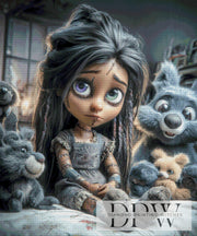 Stitched Sonja by Pixxel Pics with 130 colors