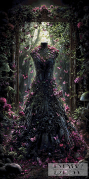 Living Gothic Dress by Pixxel Pics with 160 colors
