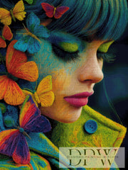 Butterfly Woman by QN mit 260 Farben