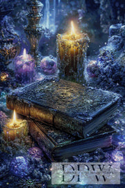 The Flame Over the Old Pages by Catill with 220 Colors