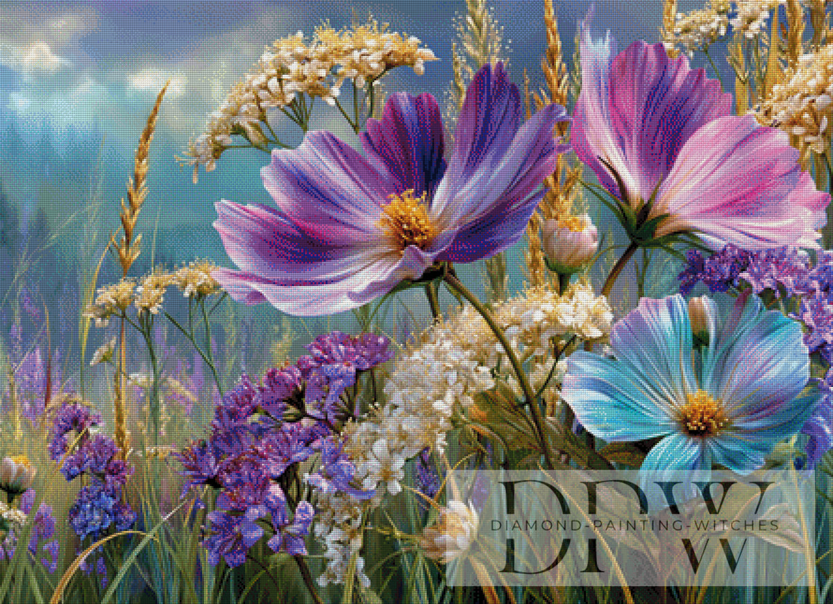 Blümchen im Wind by Elly_A.I mit 310 Farben