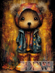 Anton the little teddy by Elly_A.I with 215 colors