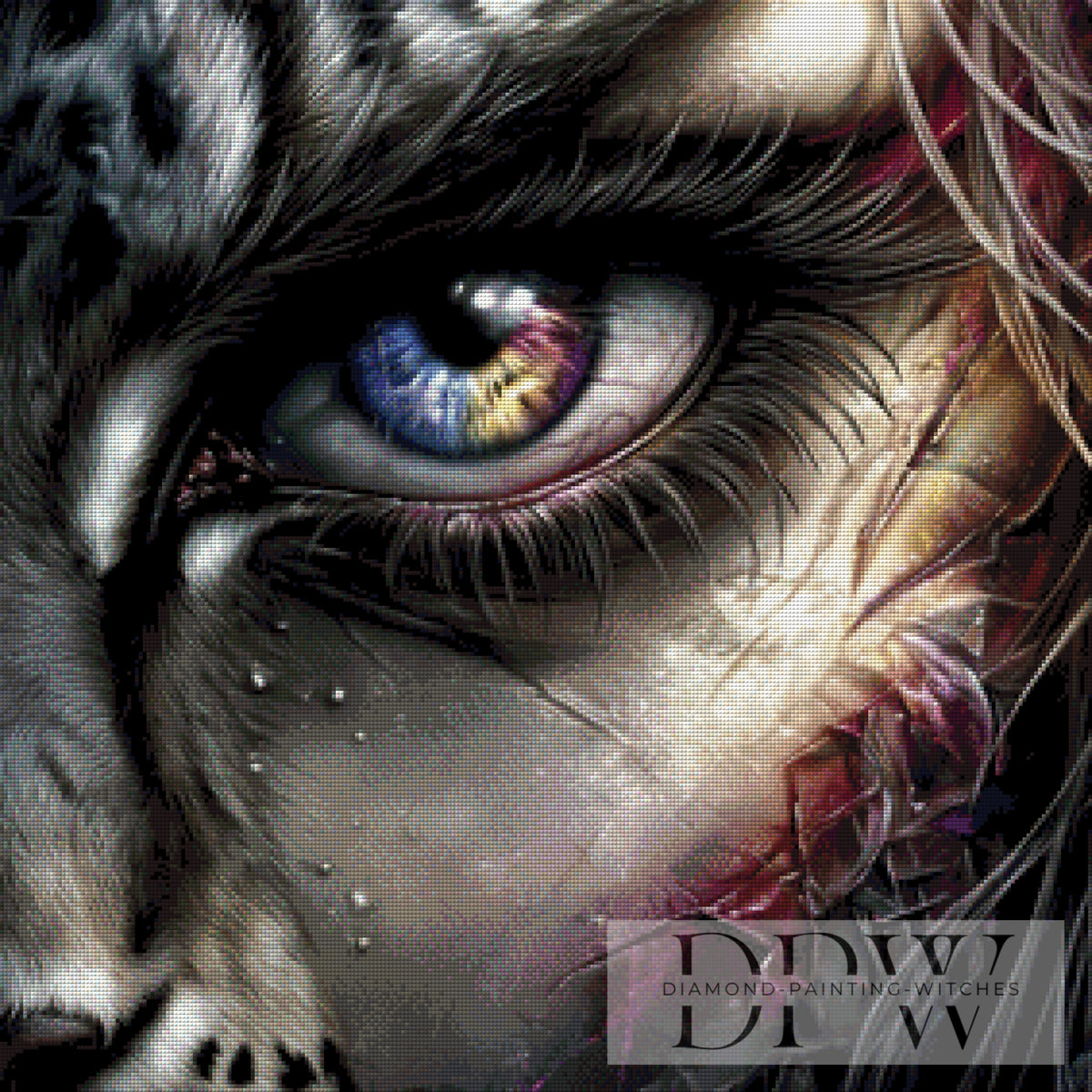 Leopard's Eye by Sweet_Loco_AI with 155 colors