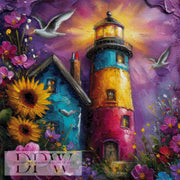 Pusteblume by Sunshine 80x80cm with 300 colors DPW-058