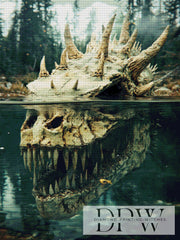Pixxel Pics作「Sunken Dragonskull」、165色