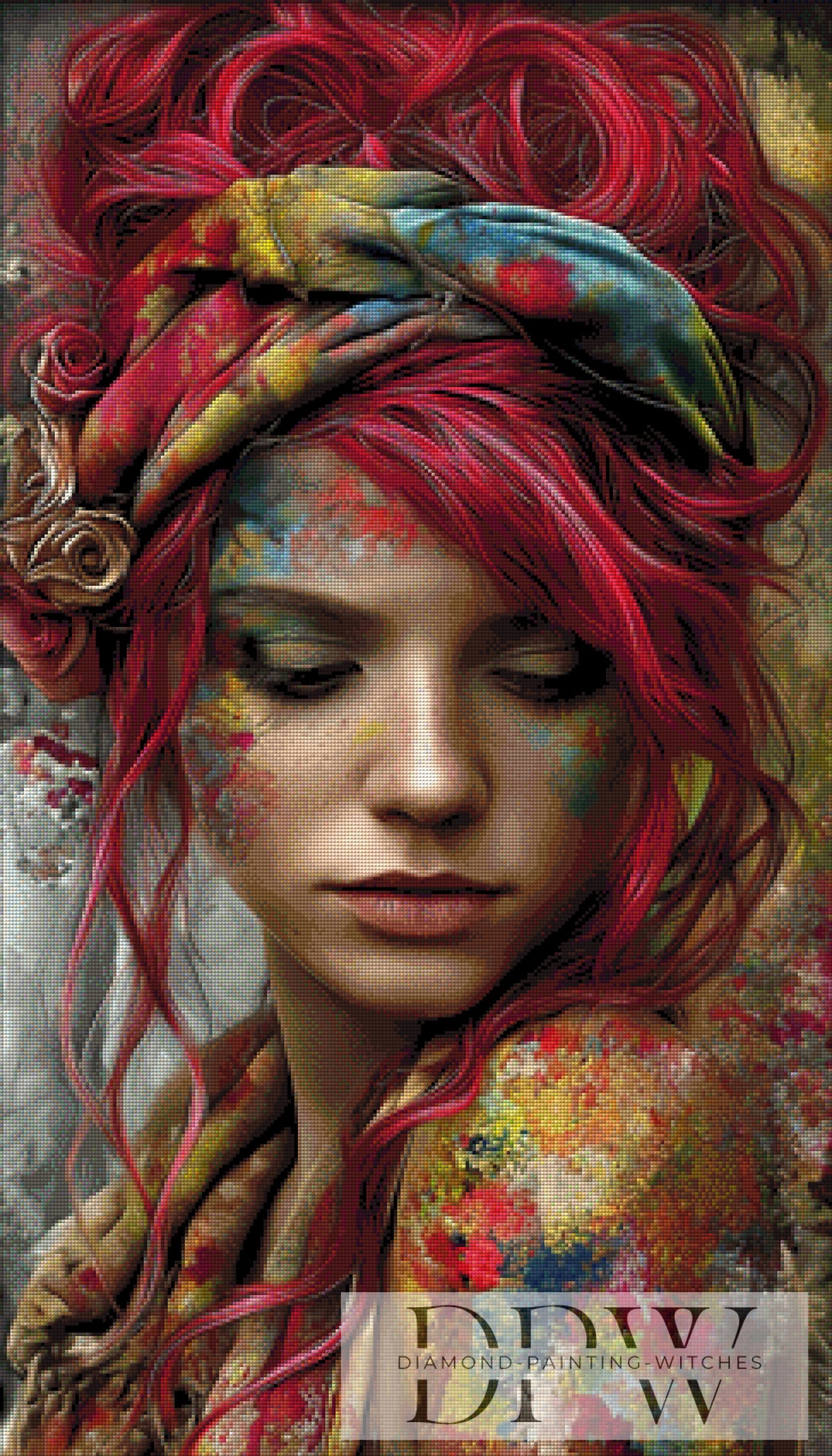 Red Ronja by CleoDora with 250 colors
