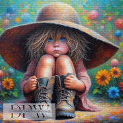 Pusteblume by Sunshine 80x80cm with 300 colors DPW-058