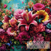Dream Bouquet III by ellufija with 400 colors