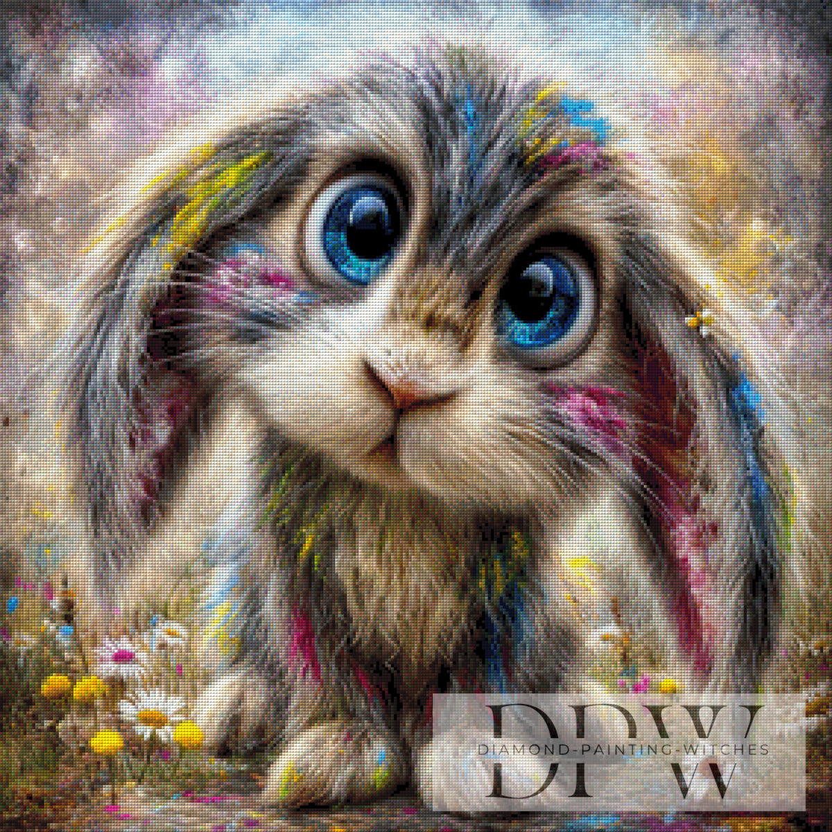 Colored Fluffy by CreatiVart with 250 colors