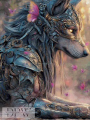 Steampunk Wolf by Elly_A.I. with 200 colors