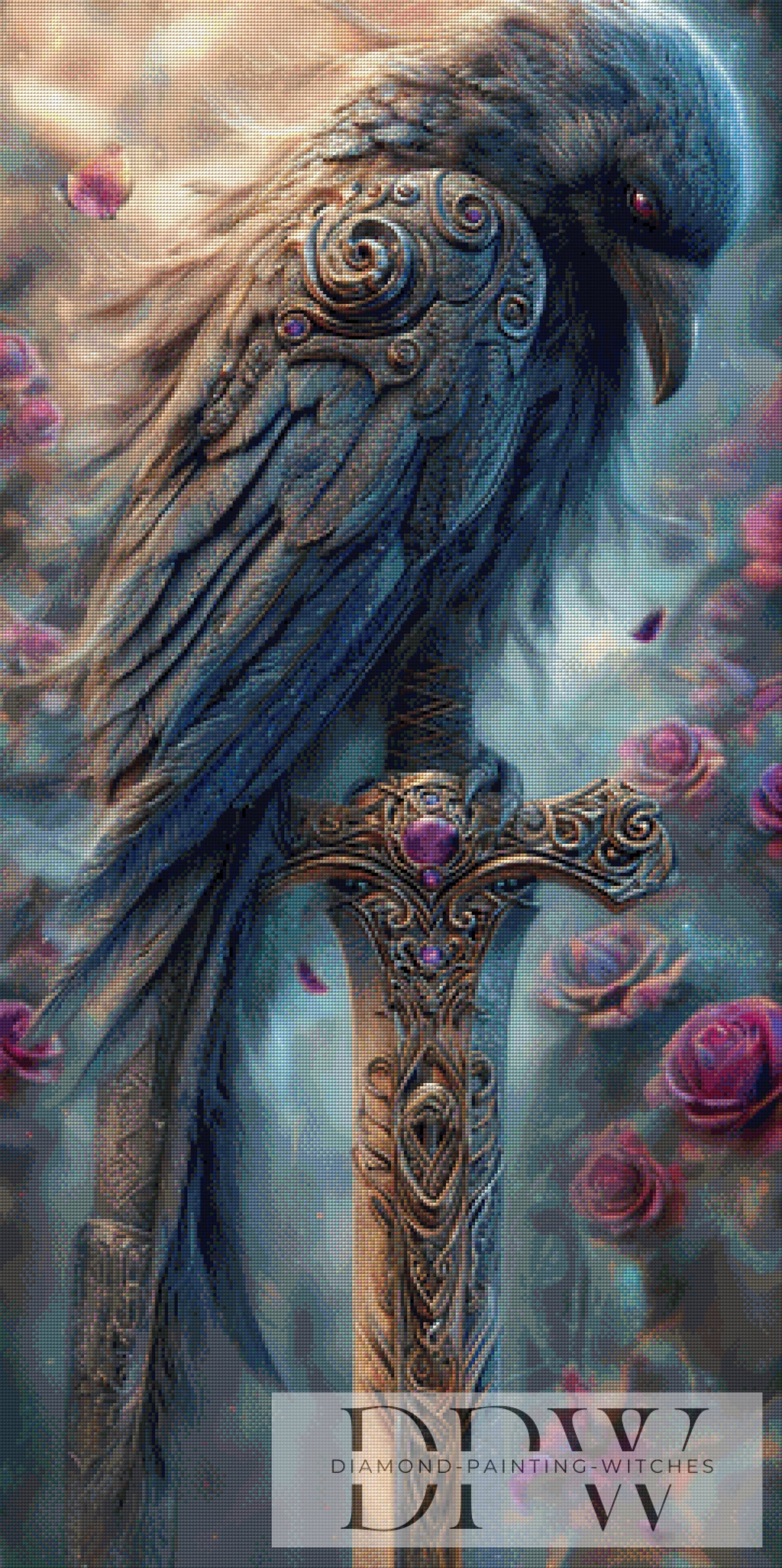 Raven by Elly_A.I. with 200 colors
