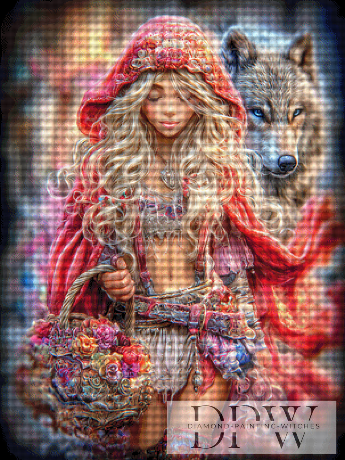 Red Cape Reloaded by CreatiVart with 333 colors