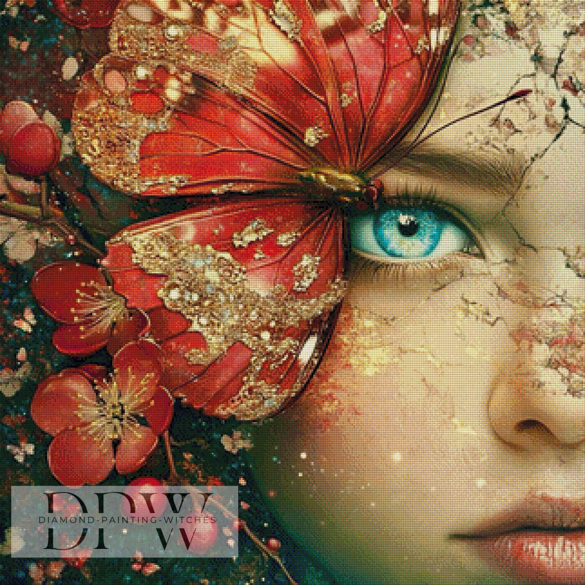 Pusteblume by Sunshine 80x80cm with 300 colors DPW-058