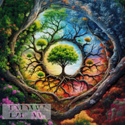 Pusteblume by Sunshine 80x80cm with 300 colors DPW-058