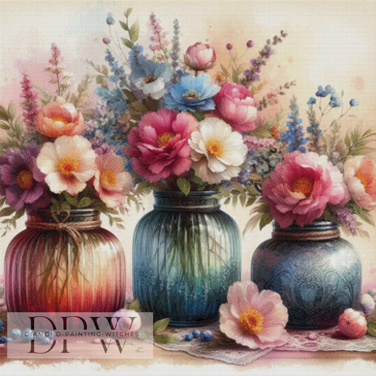 Pastell Frühlingsblüher by CreatiVart, mit 310 Farben