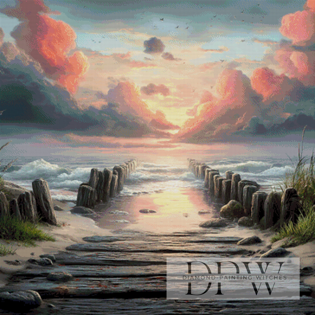 The Last Evening by the Sea by ellufija with 160 colors