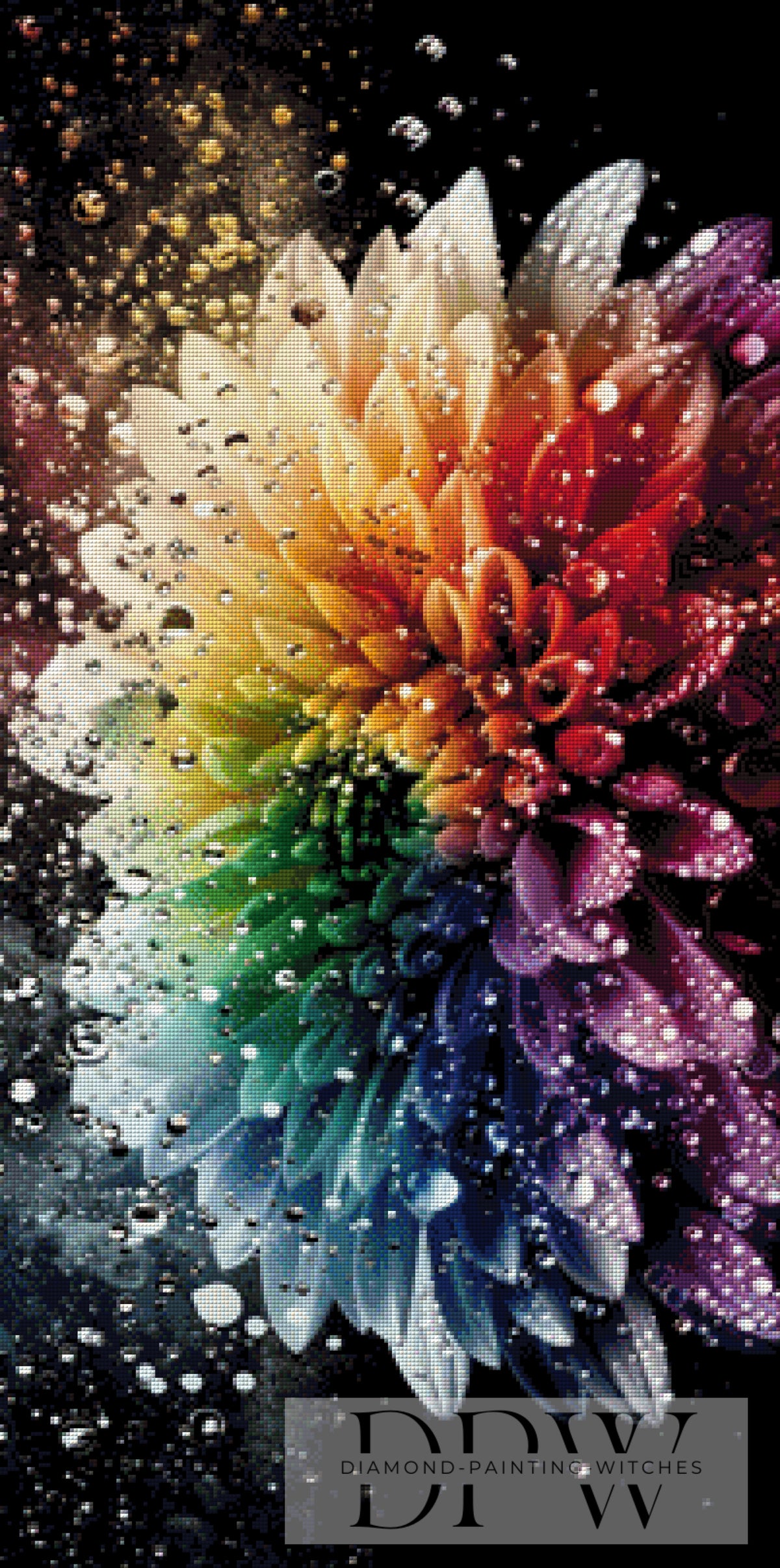 Rainbow Flower by theA.art（330色）