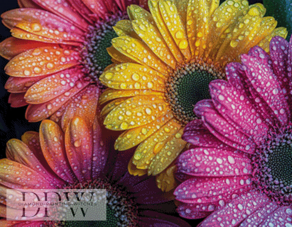 Pusteblume by Sunshine 80x80cm with 300 colors DPW-058