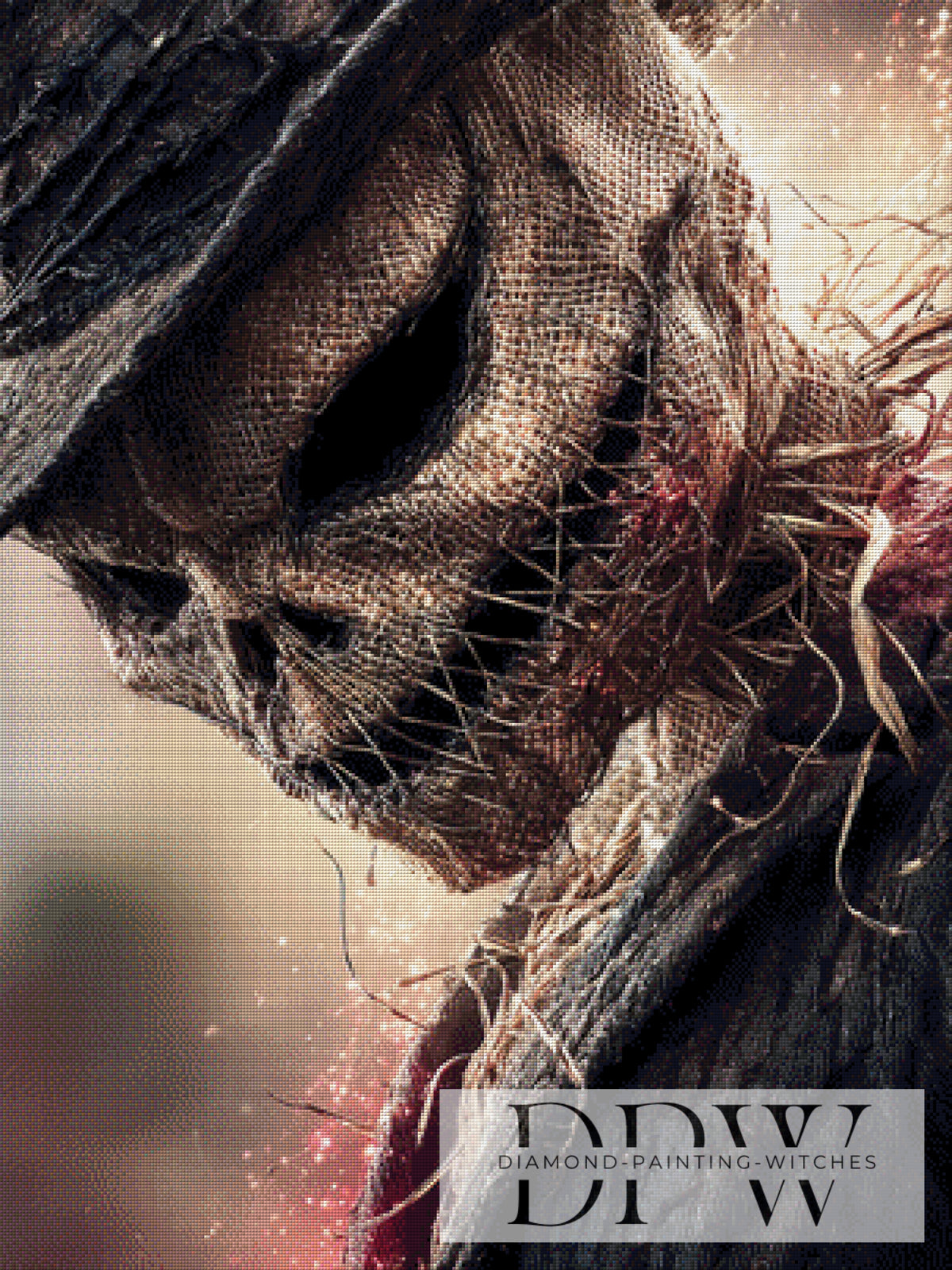 Scary Scarecrow by Pixxel Pics with 150 colors