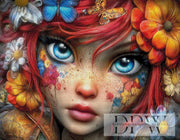 Butterfly Redhair by CreatiVart mit 333 Farben