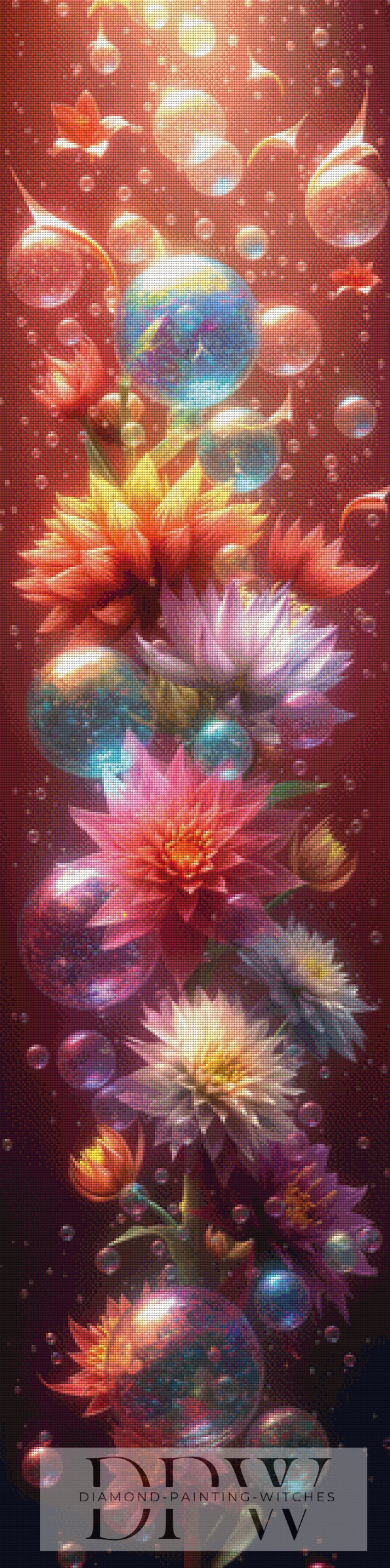 Pixxel PicsによるRed Dahlia Symphony（310色）
