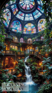 The green Hall by QN mit 350 Farben